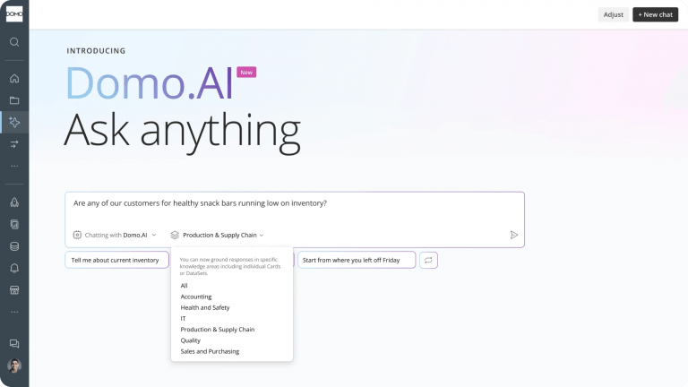 Domo: AI-Driven Actionable Insights