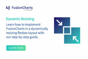 How to implement FusionCharts in a dynamically resizing flexbox layout